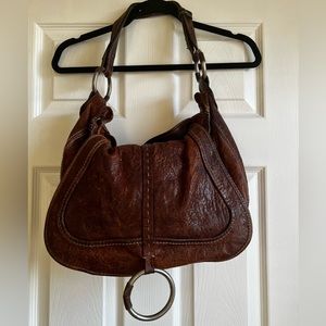 Ruehl Leather Saddle Bag